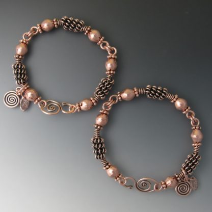 African Copper Bracelet, brc-111