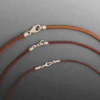 Brown Leather Cords