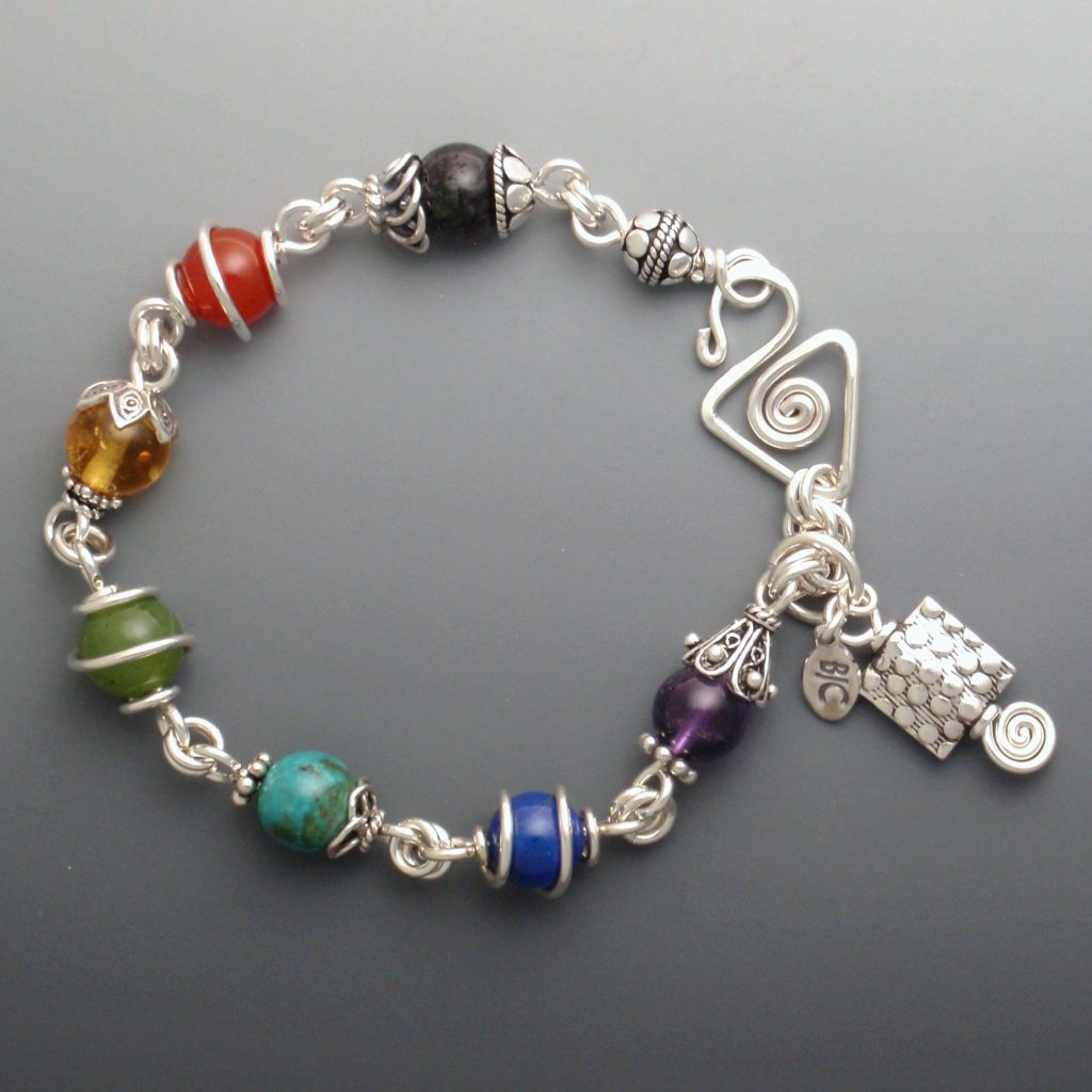 7 Chakra Crystals Pendant - BJChristian Designs Jewelry - Beauty For ...