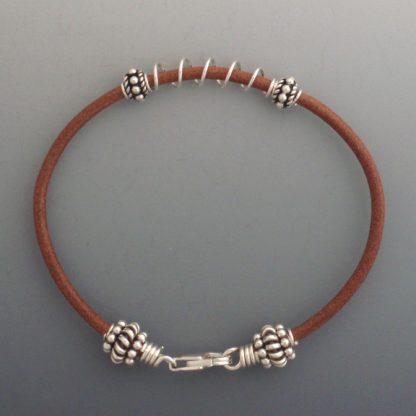 Leather Bracelet, brs-151