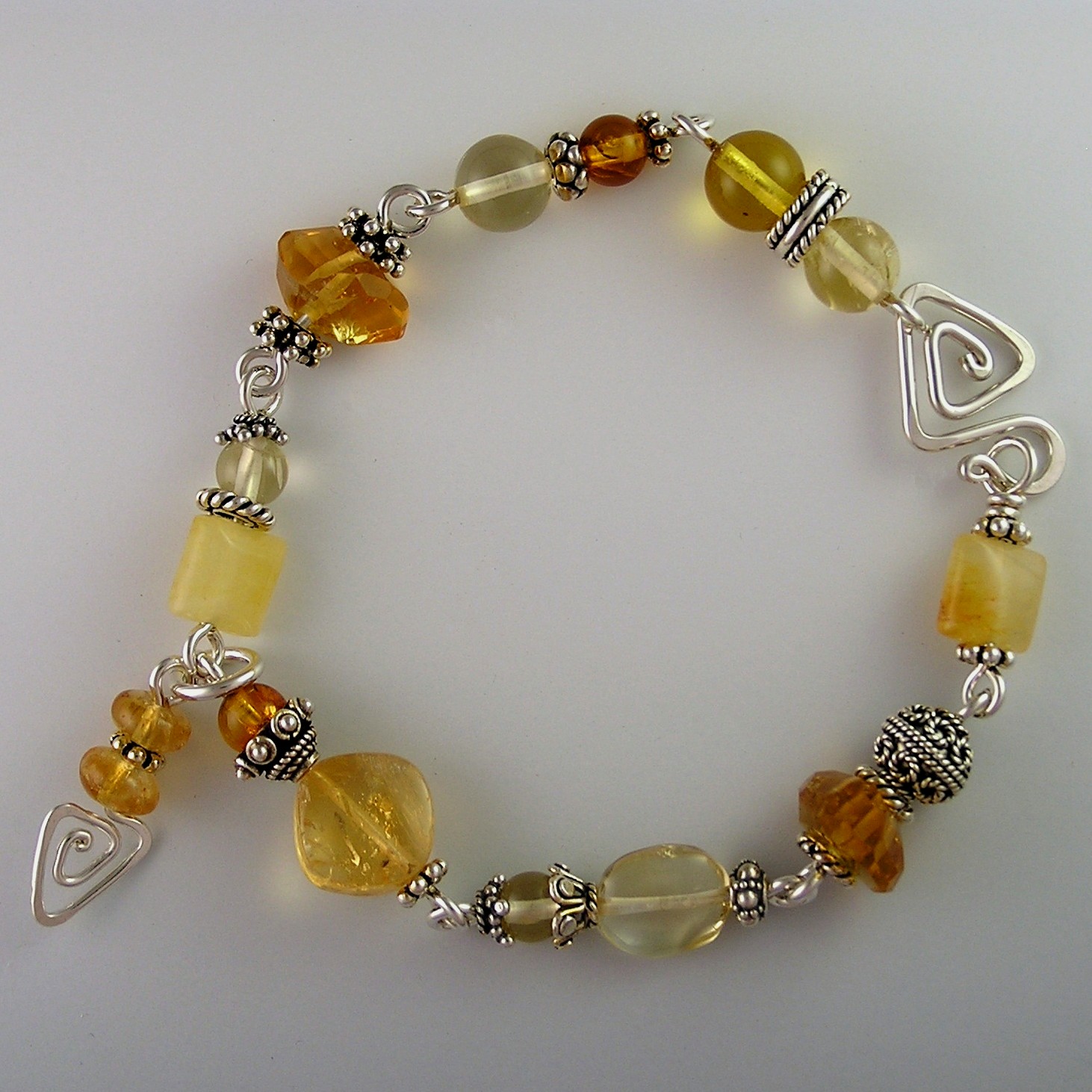 Yellow Sun \u2022 Solar Plexus Chakra \u2022 Reiki Charged Handmade Beaded Embroidery String Bracelet