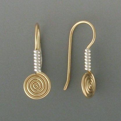 Gold & Silver Earrings, ersg-271