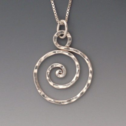 Open Spiral Pendant, pds-264v2