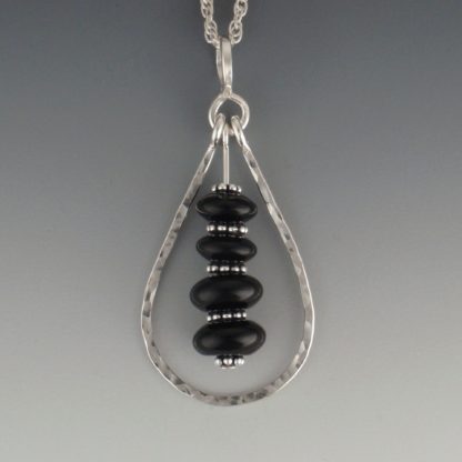 Black Onyx Pendant, pds-276