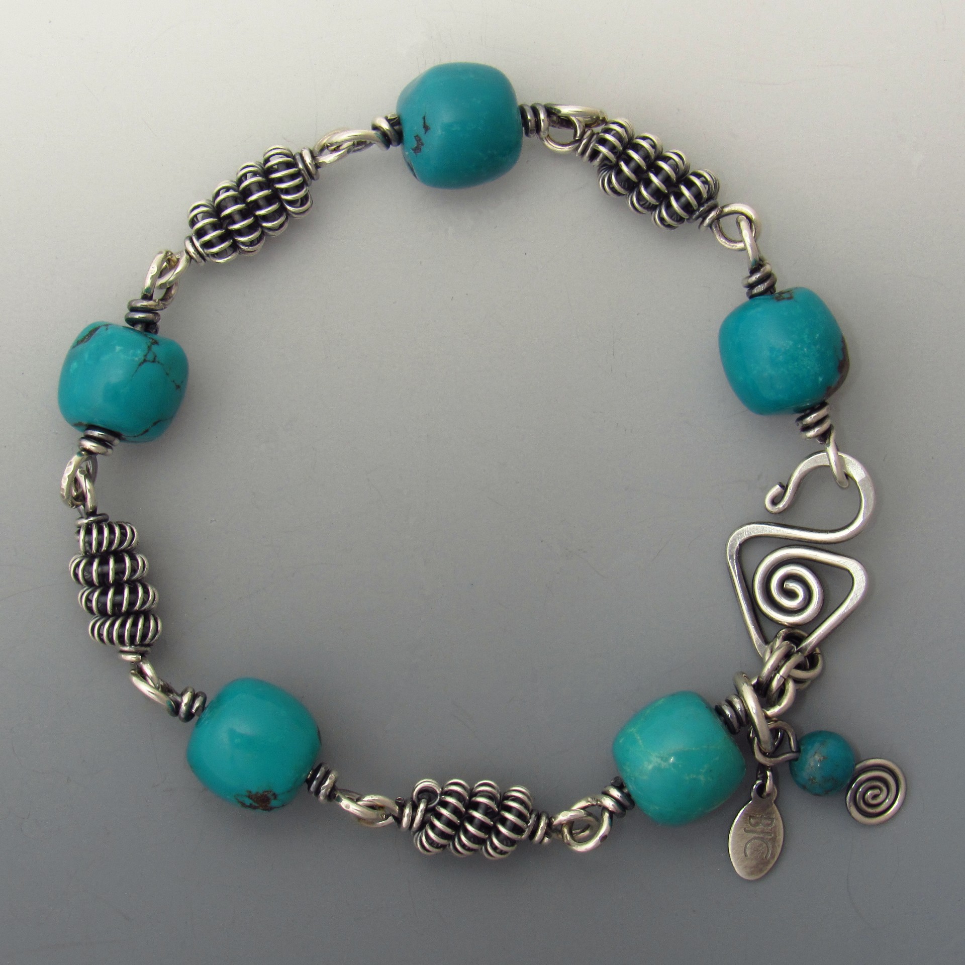 Turquoise Bracelet - BJChristian Designs Jewelry - Beauty For Your Soul