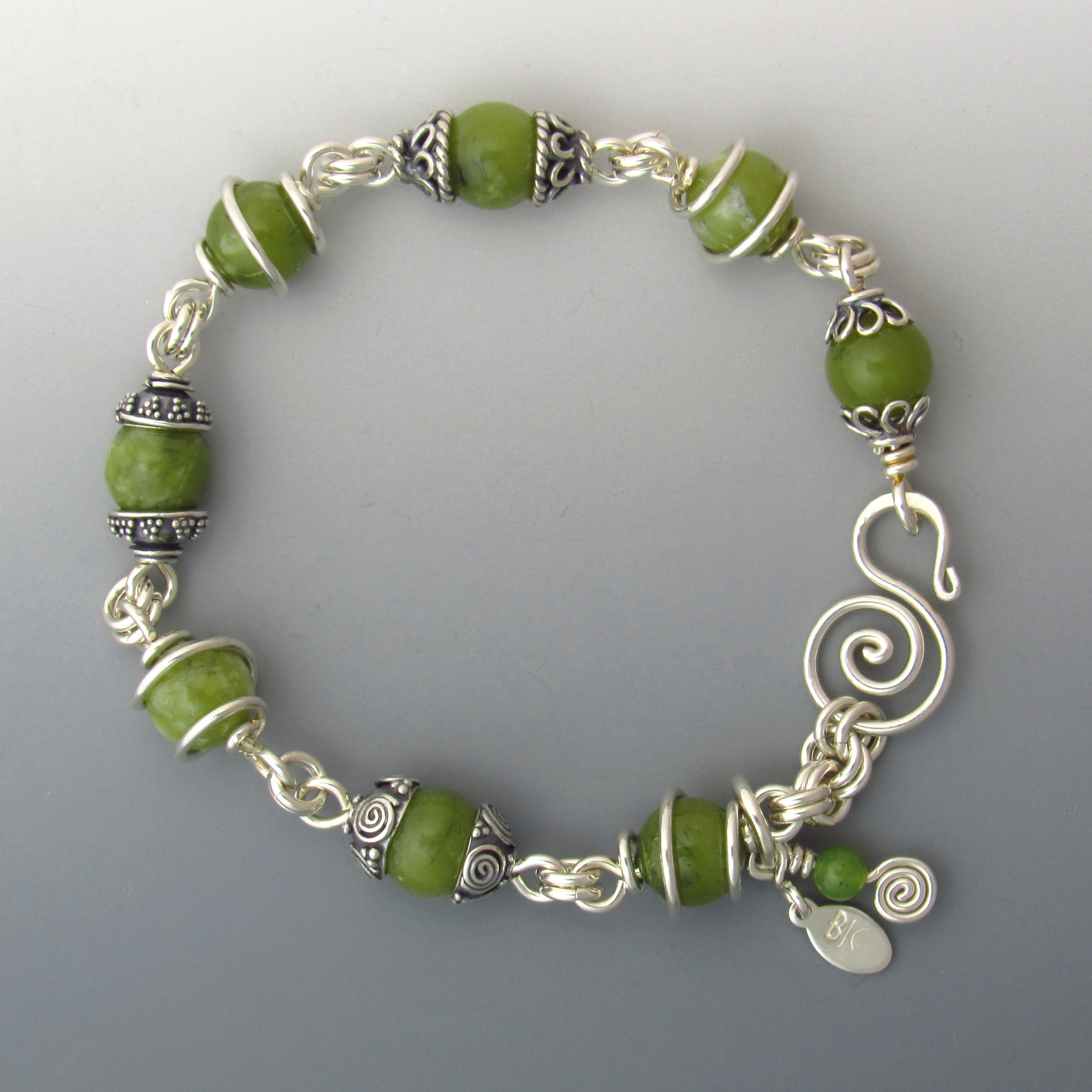Jade Bracelet - BJChristian Designs Jewelry - Beauty For Your Soul