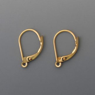 Gold Leverback Earwires