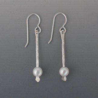 Pearl Earrings, ers-457-prl