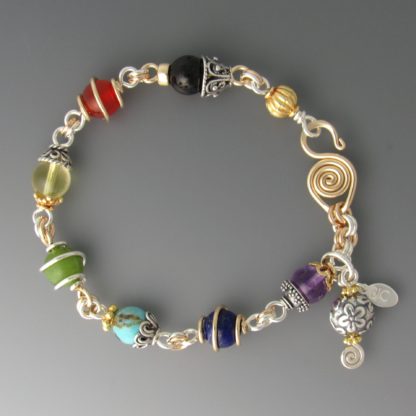 Chakra Stones Bracelet, brsg-142