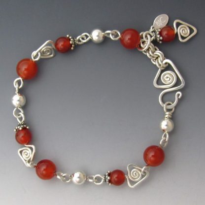 Carnelian Bracelet, brs-168