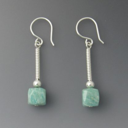 Amazonite Earrings, ers-795