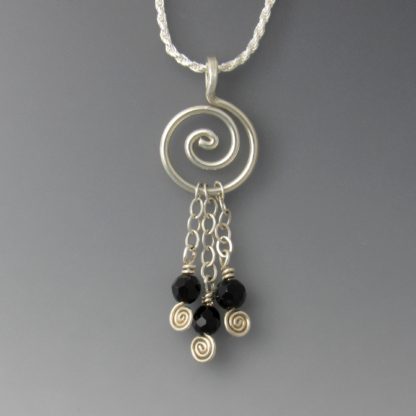 Black Onyx Pendant, pds-245