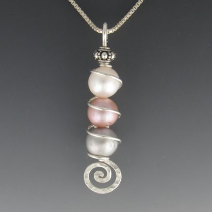 Three Pearls Pendant, pds-406