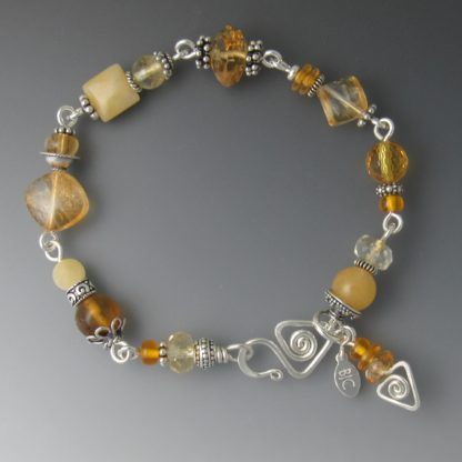 Solar Plexus Chakra Bracelet, brs-ch3