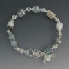 Aquamarine Moonstone Bracelet, brs-99