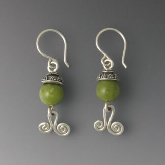 Jade Earrings, ers-829