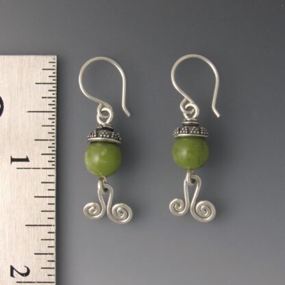 Jade Earrings, ers-829