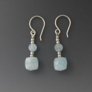 Aquamarine Earrings, ers-836