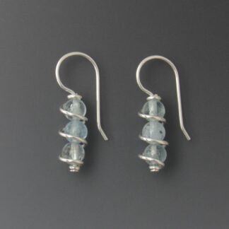 Aquamarine Earrings, ers-850