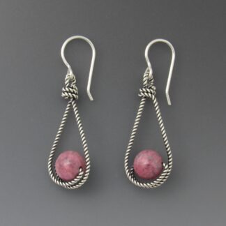 Rhodonite Earrings, ers-852