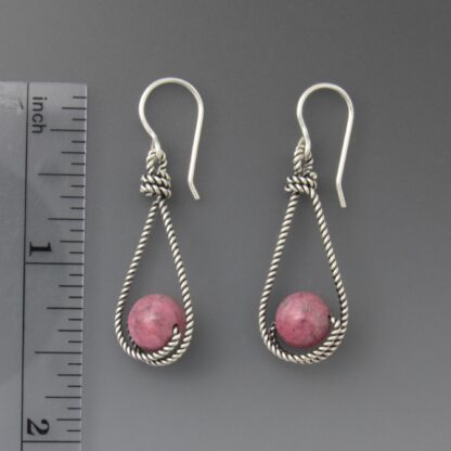 Rhodonite Earrings, ers-852