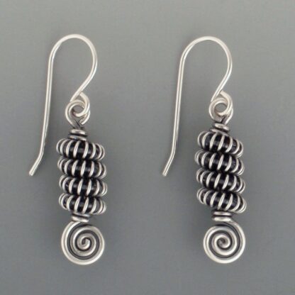 Coil Bead Earrings, ers-402